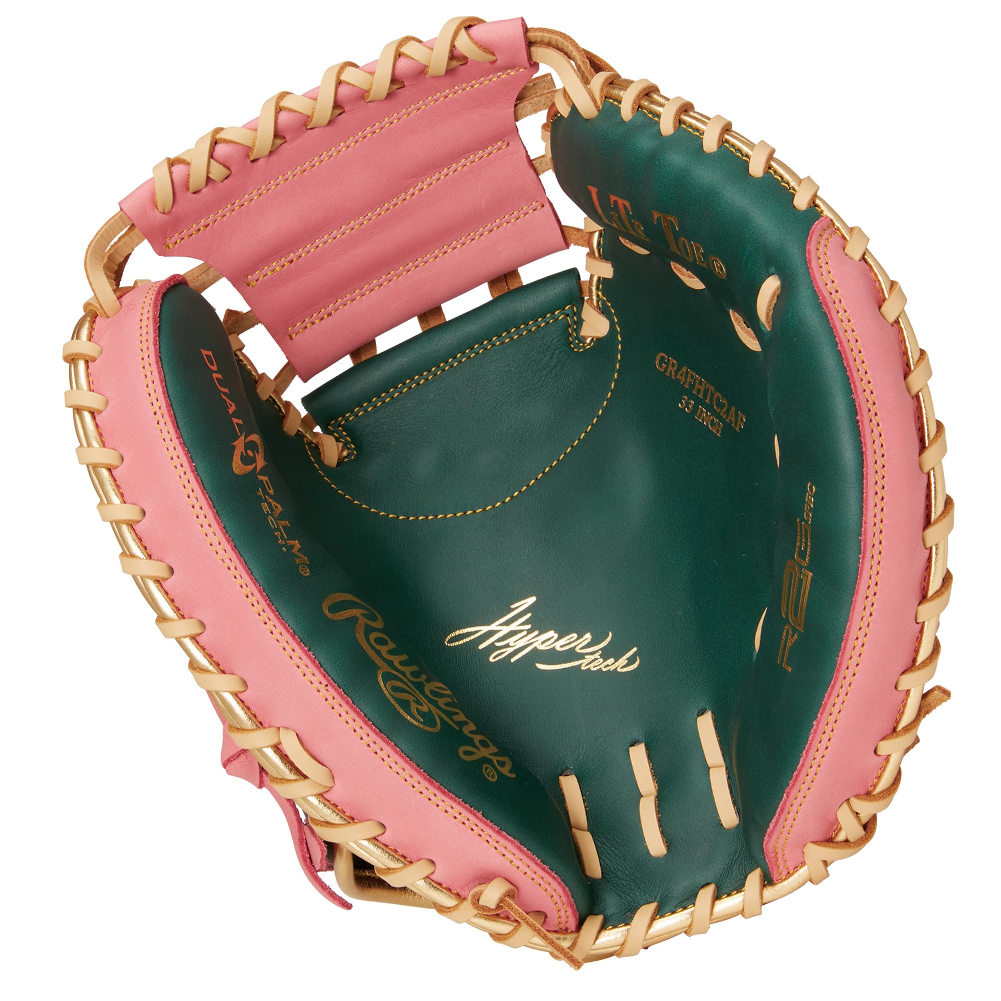 Rawlings 野球グローブ ピンク/グリーン Rawlings 野球グローブ ピンク/グリーン Rawlings 交換無料 野球